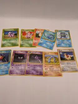 Japanese WoTC Pokemon Card VINTAGE Card Lot x65! Base Set, Jungle, Fossil Rocket - Image 2