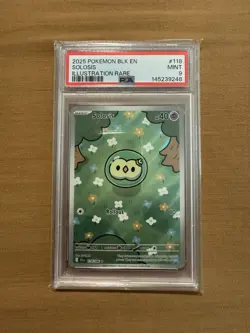 Pokemon TCG Solosis Illustration Rare Black Bolt, English Edition, Card 118/086 - Image 1