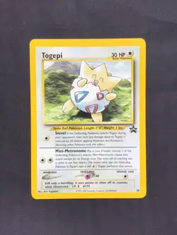 Pokemon Cards: Wizards Black Star Promo: Togepi 30 - Image 1