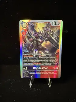 Digimon Card Game Regulusmon EX10-053 SR Sinister Order - Image 1