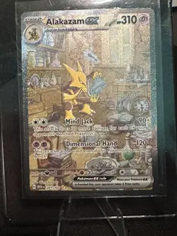 Pokemon Alakazam EX Card 201/165 Scarlet & Violet 151 Near Mint Condition - Image 1
