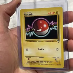 VOLTORB - Base Set 2 - 98/130 - Common - Pokemon Card - Unlimited - NM WOTC TCG - Image 2