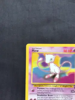 Pokemon Cards: Wizards Black Star Promo: Mew 8 - Image 2