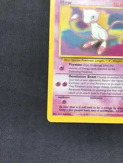 Pokemon Cards: Wizards Black Star Promo: Mew 8 - Image 5