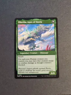 MTG Invasion of Ikoria Zilortha, Apex of Ikoria Card MOM - Image 2