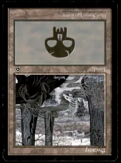 Swamp LP Light Play Portal Second 2nd MTG [9531] - Image 1