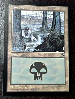 3x MTG Swamp Portal Second Age #164 NM Vintage Lot + Fast Shipping! - Image 3