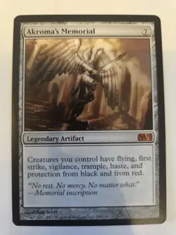 MTG Magic the Gathering Akroma's Memorial (200/260) Magic 2013 LP - Image 1
