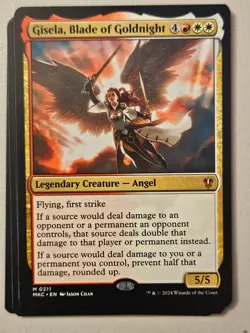 MTG | Gisela, Blade of Goldnight (x4 Playset) | (NM) Commander: Karlov Manor - Image 1