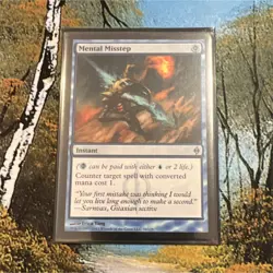 Magic: The Gathering Mental Misstep Instant 2011 Regular Blue 38/175 - Image 1