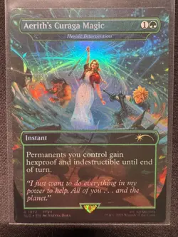 Heroic Intervention (Aerith's Curaga Magic) - SLD - NM - FOIL - Image 1