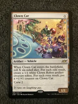 Magic The Gathering MTG - Clown Car - Unfinity - Image 1