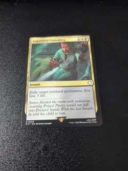 NM Anguished Unmaking, MTG, Fallout, Magic the Gathering, 209 - Image 1