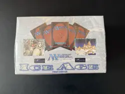 Ice Age Booster Box Factory Sealed Vintage 1995 Magic the Gathering (seam Issue) - Image 1