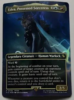 MTG Final Fantasy Commander Edea Legendary Creature RARE FOIL #0448 - Image 1