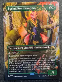 Springheart Nantuko - Borderless - Modern Horizons 3 (MTG) - Image 1