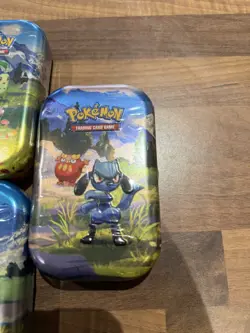 2026 Pokemon - TCG Ascended Heroes- Mini Tin - Set of 5 - In hand - Image 3