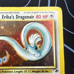 Pokemon TCG Erika's Dragonair Gym Heroes 4/132 Holo Unlimited Rare MP - Image 3