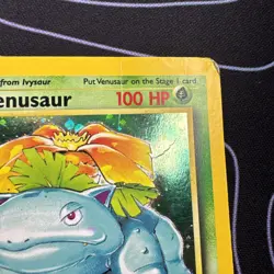 Pokemon TCG Venusaur Base Set 2 Holo Unlimited Rare Card 18/130 MP - Image 2