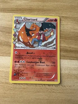 Pokemon TCG Charizard RC5/RC32 Radiant Collection Holo Card - Image 1