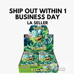 SV6 Transformation Mask Pokemon Japanese *w Shrink Booster Box 「US SELLER」 - Image 1