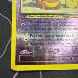 Pokemon TCG Slowking Reverse Holo Card Southern Islands Collection 14/18 MP - Image 5
