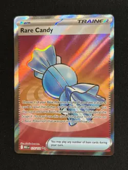 Pokemon TCG Card Rare Candy 175/132 Mega Evolutions Full Art - Image 1