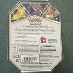 Pokemon TCG: Eevee V Powers sealed tin foil - 4 booster packs 820650807794 - Image 4