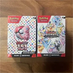 Pokemon Booster Bundle Box Scarlet & Violet 151 & Prismatic Evolutions 2 Booster - Image 1