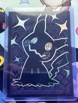 Pokemon TCG Mimikyu Scarlet & Violet Promo Card 075/Promo Near Mint Condition - Image 2