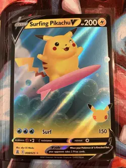 Pokemon Celebrations 25th Anniversary Cards Lot (Pikachu & Mew) - Image 4
