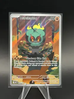 Pokemon TCG Marshadow Mega Evolution Illustration Rare Card 146/132 - Image 1