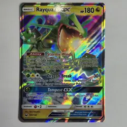 2018 Pokemon Sun & Moon Celestial Storm Rayquaza Holo #109/168 - Image 1