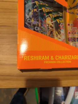Pokemon TCG Reshiram & Charizard-GX Premium Collection 10 Booster Packed SEALED - Image 4