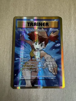 Misty's Determination 108/108 Pokemon Evolutions Holo Full Art Card 2016 - Image 1