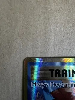 Misty's Determination 108/108 Pokemon Evolutions Holo Full Art Card 2016 - Image 5