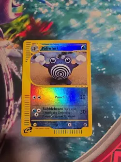 Poliwhirl (Reverse Holo) 89/105 Expedition Base Set (LP-) Pokemon TCG - Image 1