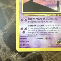 Wizards Pokemon TCG Sabrina's Haunter Gym Challenge 55/132 NM - Image 5
