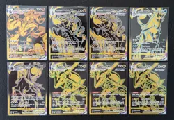 Pokemon TCG Sword & Shield Trainer Gallery Card Lot of 8 NM/M Rayquaza Calyrex - Image 1
