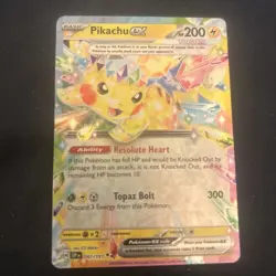 Pikachu EX 057/191 Double Rare Pokemon Surging Sparks M/NM - Image 1