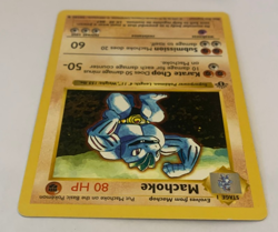 1st Edition #34 Shadowless Machoke 1999 Pokemon Baset Set Near Mint or better - Image 5