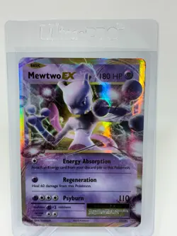 Mewtwo EX 52/108 Rare Evolutions Pokemon Holo 2016 - Image 1