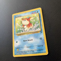 Pokemon TCG Goldeen Base Set 2 76/130 Regular Unlimited Common - Image 3