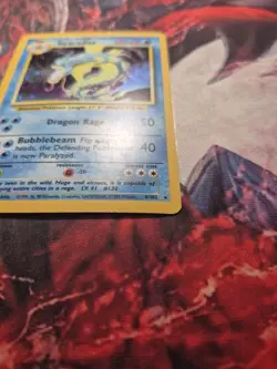 Pokemon TCG Gyarados 6/102 Base Set Unlimited Holo Rare MP - Image 5