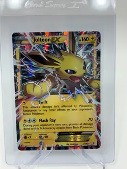Pokemon TCG Jolteon EX Generations 28/83 Holo - Image 1