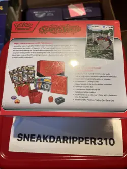 Elite Trainer Box Scarlet & Violet ETB Pokemon Koraidon Red New Factory Sealed - Image 3