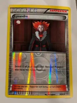 Lysandre 78/98 - XY Ancient Origins Pokemon Reverse Holo Foil Nice! - Image 1