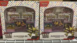 Pokemon TCG Scarlet & Violet 151 Alakazam ex Collection Booster Box New 2 Boxes - Image 1