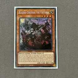 Blazing Cartesia, the Virtuous DABL-EN011 Secret Rare 1st Edition - Image 1
