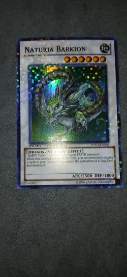 Yugioh Dt03 Ultra Rare Duel Terminal Naturia Barkion Nm Lp - Image 1